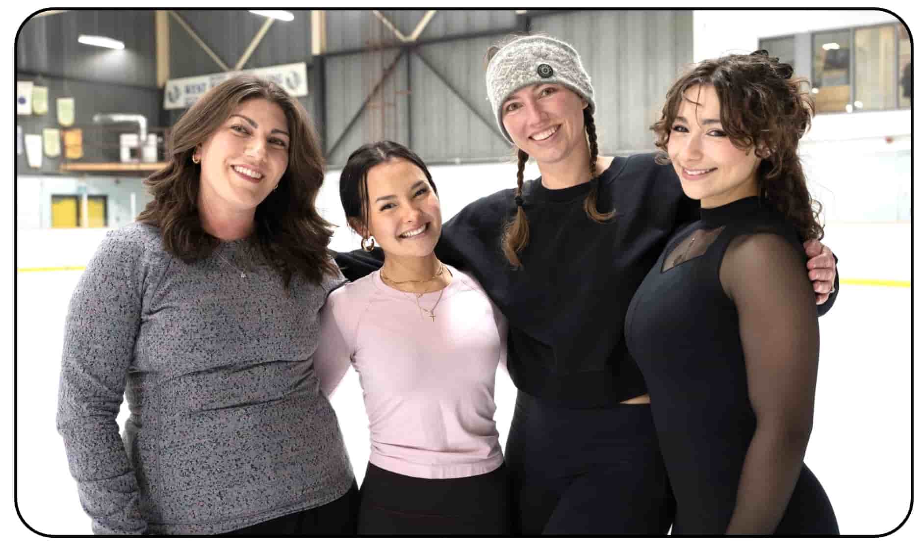 Centennial Park Skating Club coaching team