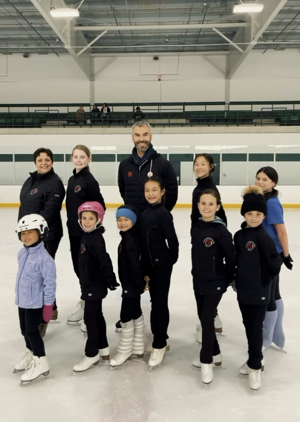 Eric Radford guest coach at Centennial Park Skating Club